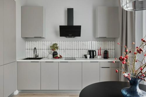 Дизайн однокомнатной квартиры 41 м 2 в Санкт-петербурге. 01