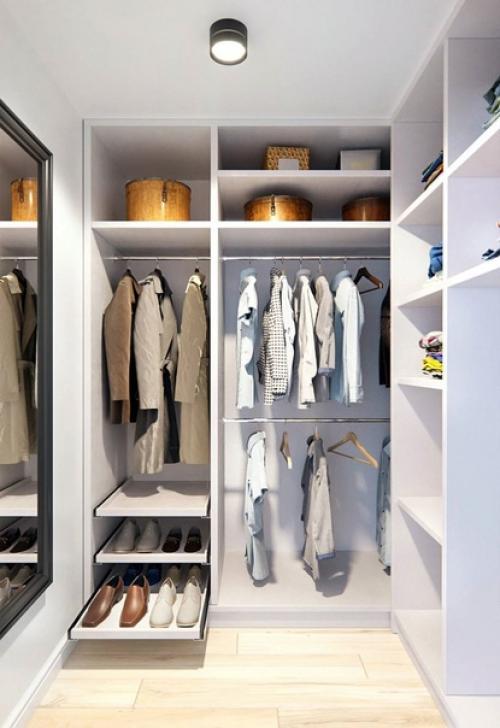 Уютный интерьер студии в пастельных оттенках. 04