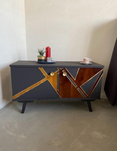 Переделка старой мебели - это скупость или творчество, креативность? 04