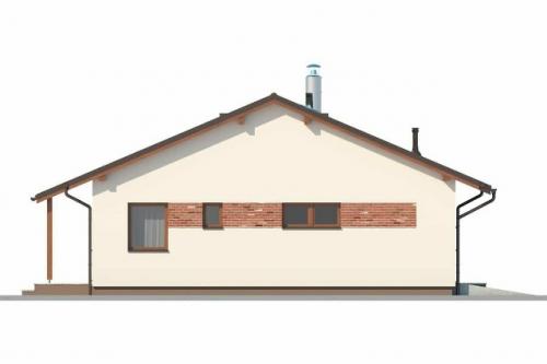 Планировка одноэтажного дома КО-153 от Студии Дизайна и Архитектуры ОООантэй. 05