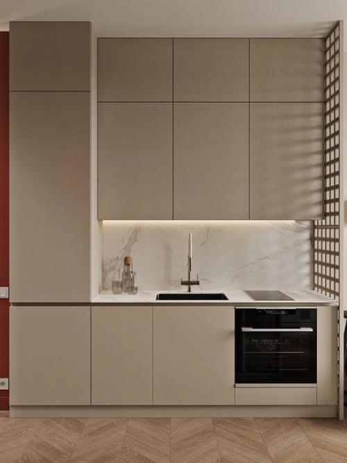 38 м 2 квартира для творческой мамы с двумя детьми. 04