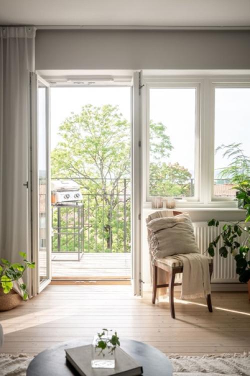 Красота и польза: почему растения так важны для скандинавского стиля в интерьере. 06