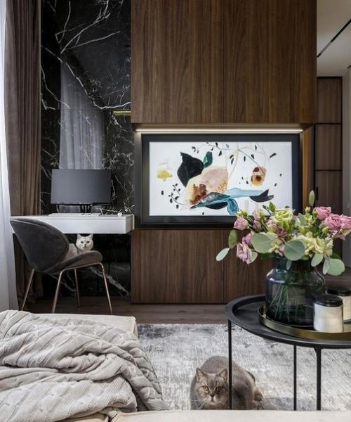 Пожалуй, лучше этой кухни, совмещенной с гостиной не найти. 03