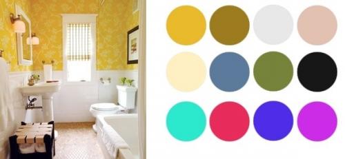 Желтый. 7. Удачных сочетаний в интерьере. 06