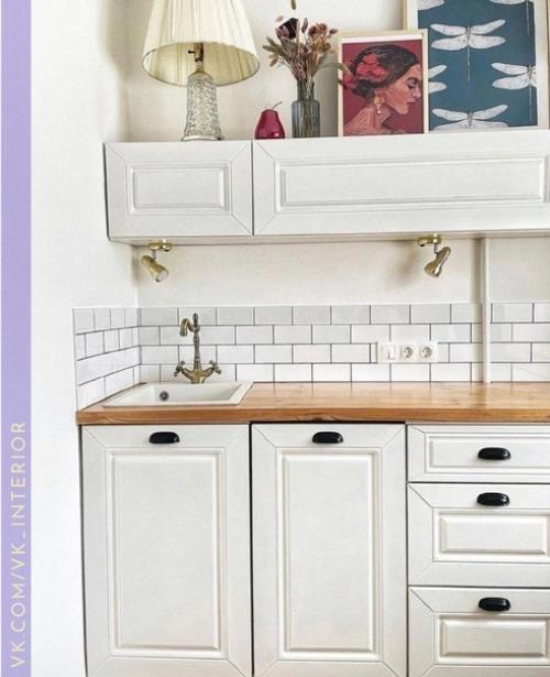 Красивое оформление кухни. 03