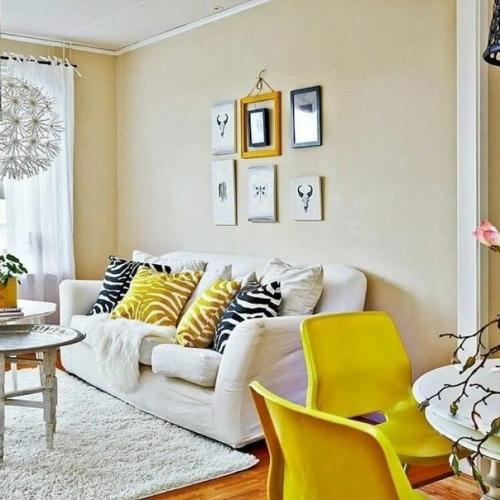 Желтый цвет в интерьере применяют только сильные, уверенные в себе люди. 02