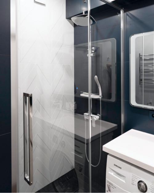 Как можно расширить санузел без нарушения закона, победить сложную планировку и вписаться в бюджет? 03