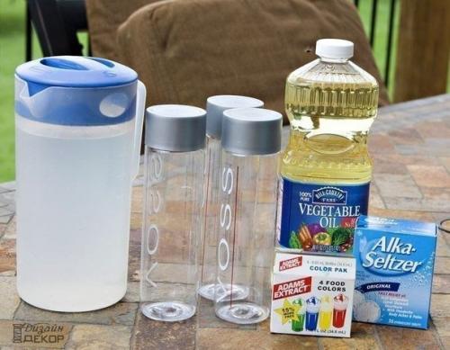 Лавовая лампа в домашних условиях? 

