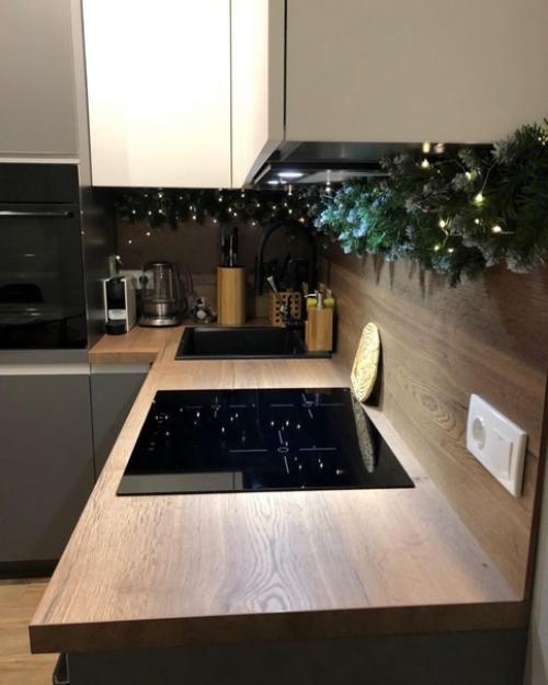 Кухня площадью 6 кв. 05