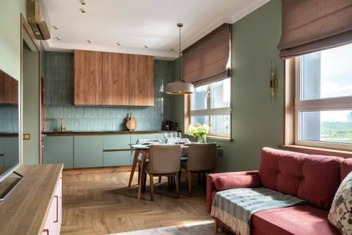 Этот интерьер словно создан для спокойной жизни без спешки. 02