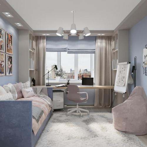 Дизaйн - прoект детскoй комнаты. 03