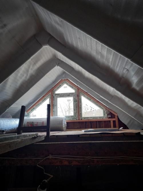 Потихоньку мы продолжаем ремонт гостевого домика. 05