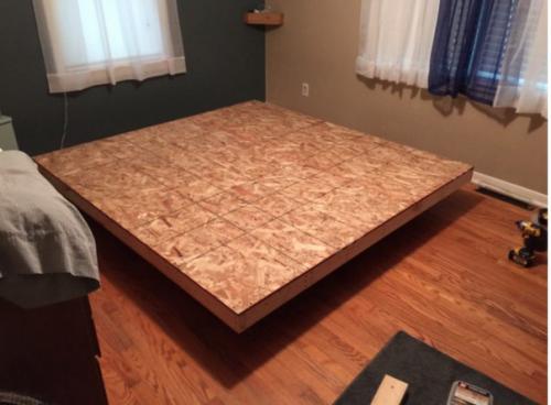 Летающая кровать своими руками. 02