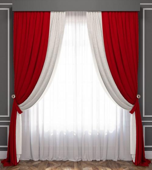 Портьеры в гостиную: лучшие вдохновения в реальных интерьерах. 08