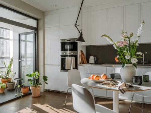 Интерьер квартиры - студии. 04