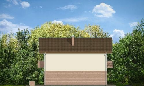 Дом с мансардой. 07 Дом с мансардой. 07