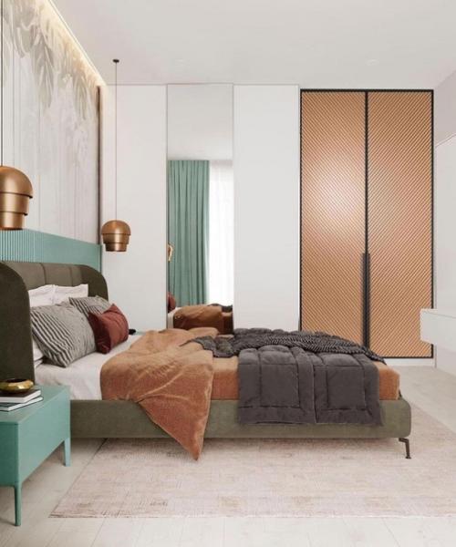 Дизайн проект квартиры в природной цветовой гамме. 02