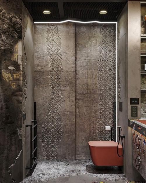 Интерьер ванной комнаты. 07