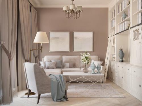 Встречайте новый дизайн - проект в классическом стиле. 04