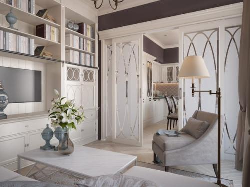 Встречайте новый дизайн - проект в классическом стиле. 03