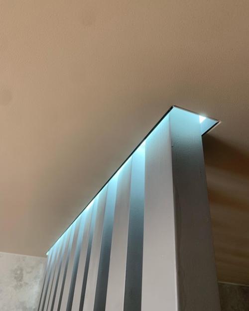 Рейки в интерьере. 06