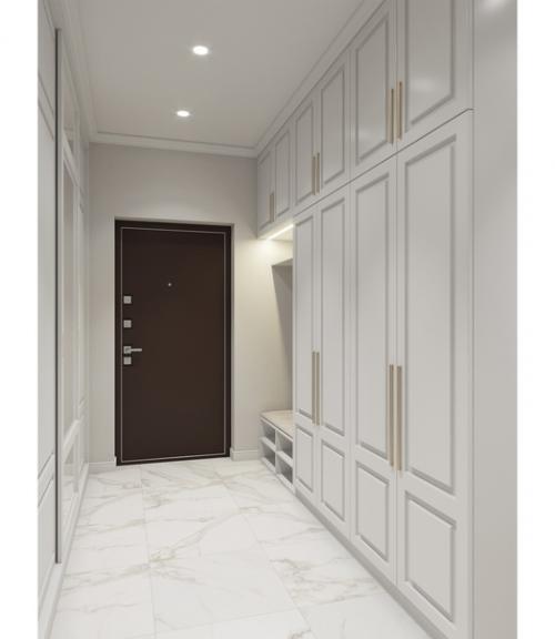 Перепланировка двушки в трешку. 06