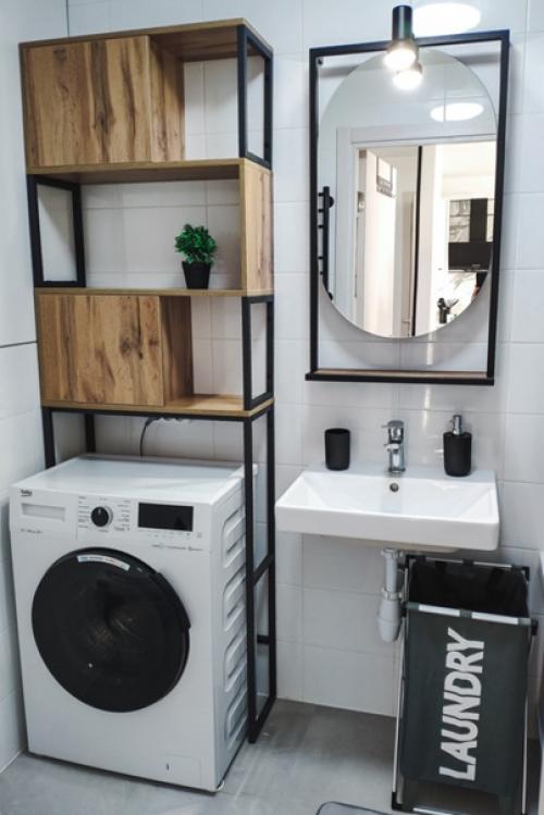 Современный интерьер квартиры площадью 38 кв. 08