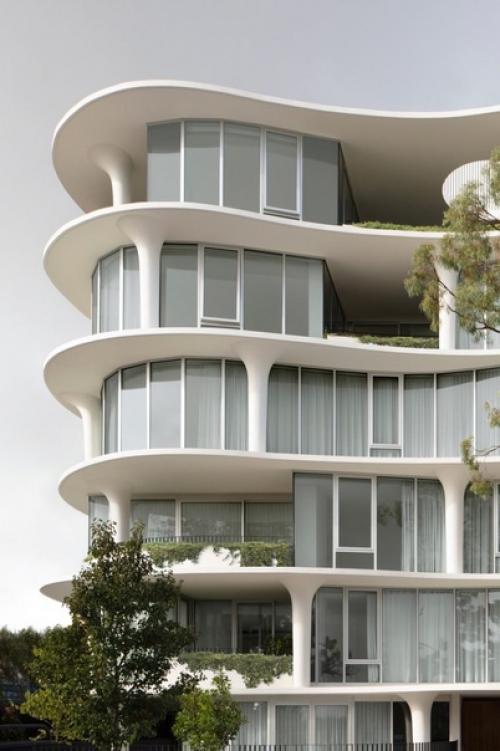 Австралийская архитектурная студия Wood Marsh завершила работу над домом в пригороде Мельбурна праран. 02