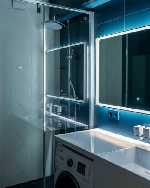 Как можно расширить санузел без нарушения закона, победить сложную планировку и вписаться в бюджет? 04