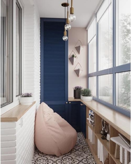 Дизайн - проект лоджии. 02