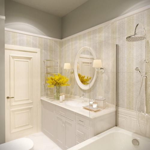 Встречайте новый дизайн - проект в классическом стиле. 08