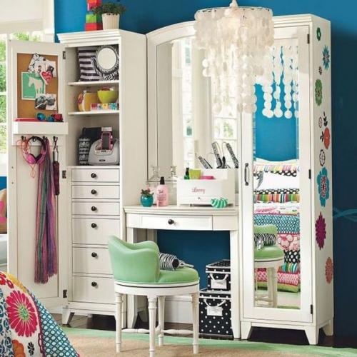 Мы обустраиваем женский уголок: туалетный столик в интерьере. 02