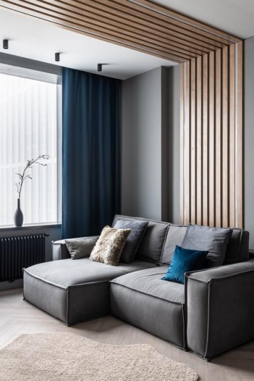 Современный интерьер квартиры почти 52 кв. 05