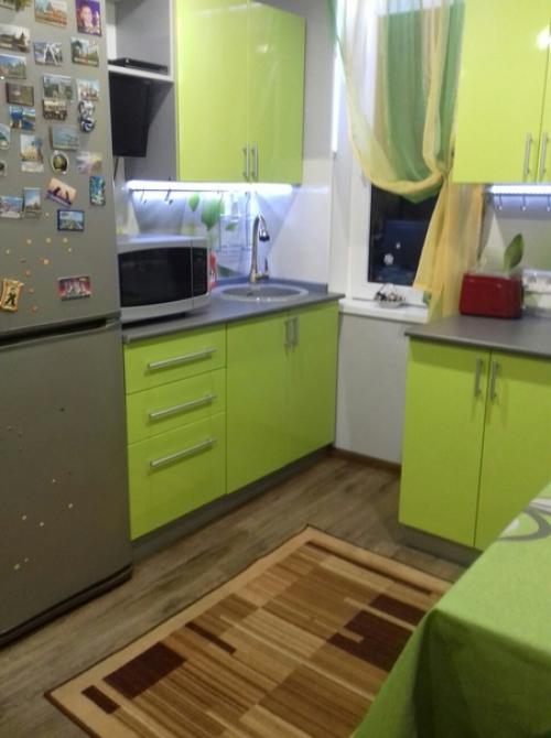 Маленькая кухня в загородном доме от нашей подписчицы. 01