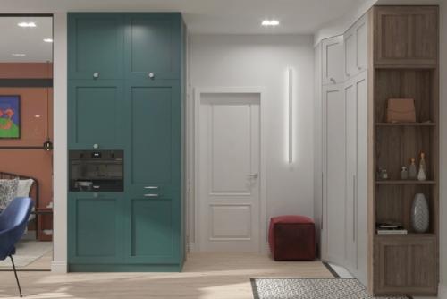 Двухкомнатная квартира, площадью - 47, 5 кв. 02