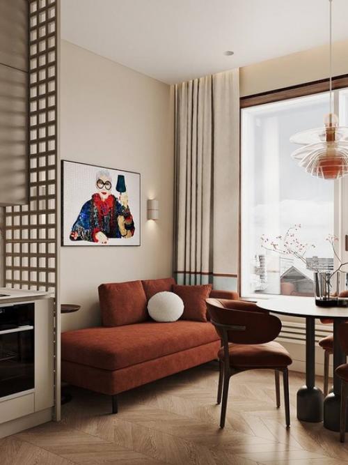 38 м 2 квартира для творческой мамы с двумя детьми. 01