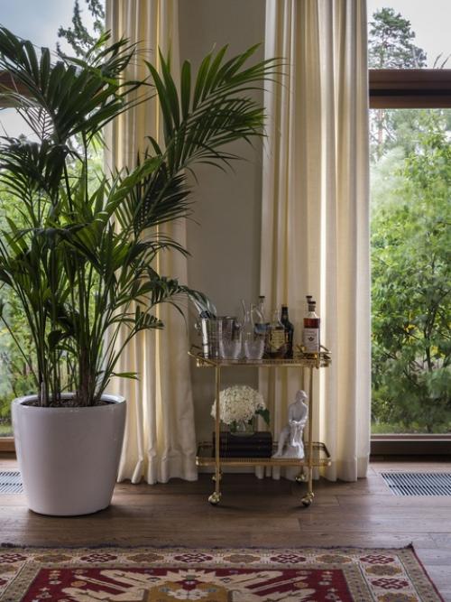 2 стиля. Дом ландшафтного дизайнера Ольги Давыдовой площадью 450 кв. 02