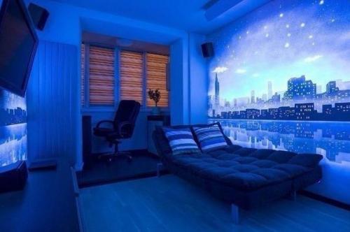 Оригинальная идея оформления комнаты. 03