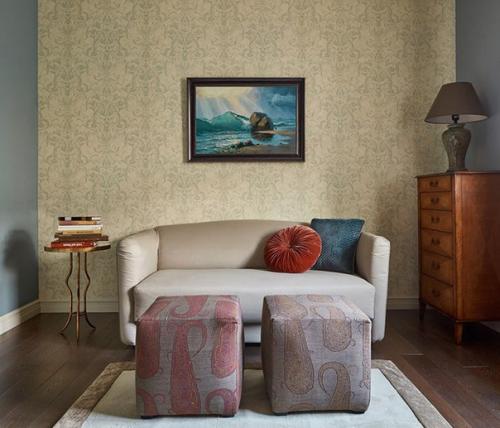 Квартира в стиле нео - ретро сочетает в себе элементы прошлого и современного подходов к оформлению интерьеров. 04