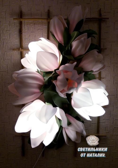 Новинка.  Настенное панно - светильник. 04