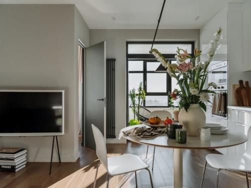 Интерьер квартиры - студии. 05