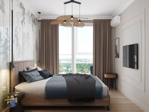 Приятная и просторная квартира где интерьер удачно сочетается с экстерьером. 06