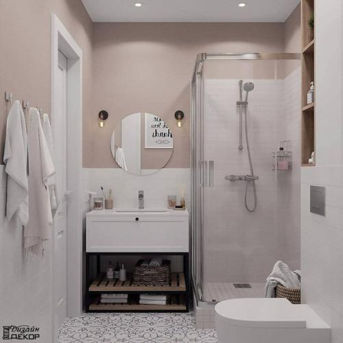 Дизайн интерьера ванной комнаты. 03