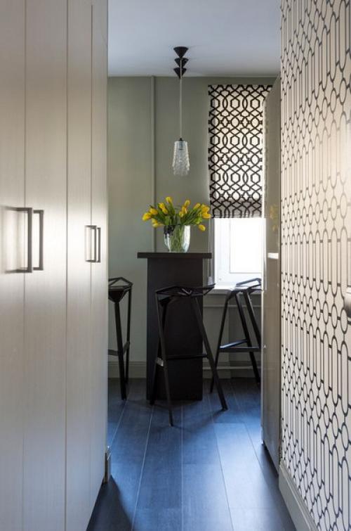 Яркая квартира с гардеробной и баром на 29 кв. 07