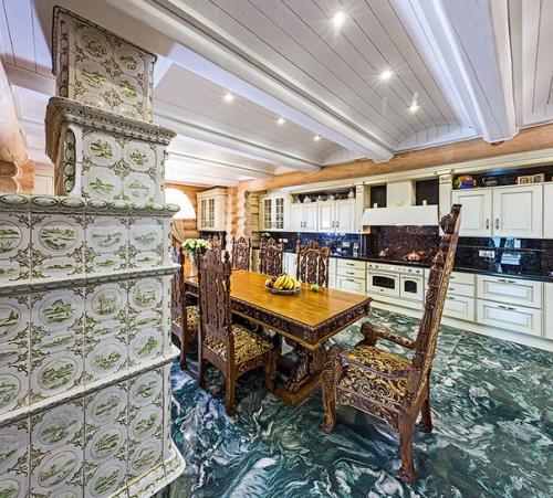 Сказочный терем. Дом из бревна в традициях русского деревянного зодчества. 06