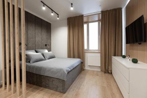 Интерьер квартиры - студии 28 кв. 06