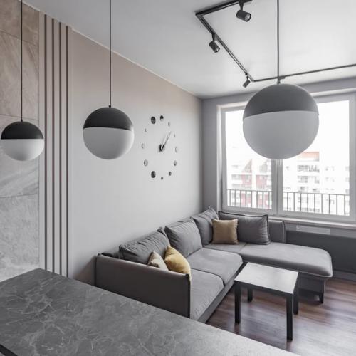 Интерьер кухни - гостиной. 02