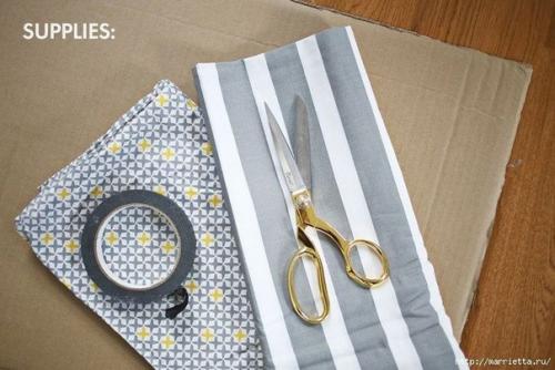 Тканый коврик из лоскутков своими руками. 01