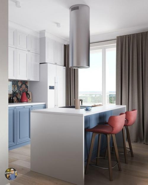 Приятная и просторная квартира где интерьер удачно сочетается с экстерьером. 02