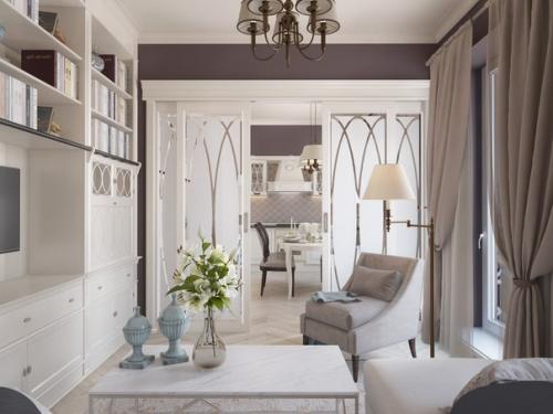 Встречайте новый дизайн - проект в классическом стиле. 02